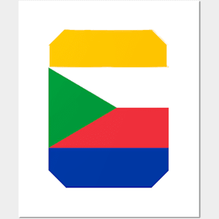 Comoros Flag Posters and Art